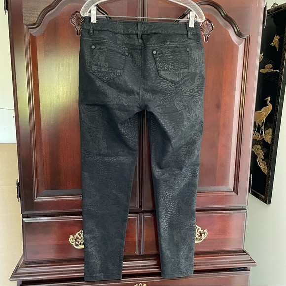 Rudsak black paisley print jeans size 29 - Picture 4 of 15